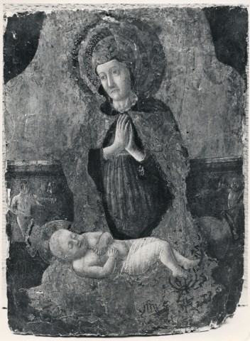 Allen Memorial Art Museum — Italian, School of Verona, ca. 1480. Madonna with Child, ca. 1480 — insieme